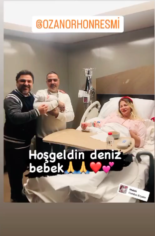 50 yaşındaki Ozan Orhon ikinci kez baba oldu - Resim : 3