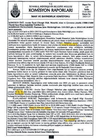 İBB Avcılar’da mezarlık alanını imara açtı: 65 dönümlük alanla 10 milyar TL’lik rant, devlet kasasına sıfır vergi! - Fotoğraf: 3