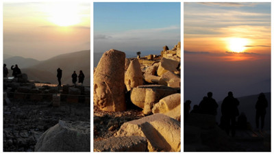 Nemrut Dağı sezonun son turistlerini ağırlıyor
