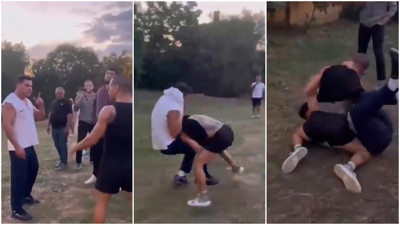 Sosyal medyadaki atışma kanlı kavgaya dönüştü! Savaş Cebeci ile MMA dövüşçüsü Kaan Kazgan birbirine girdi