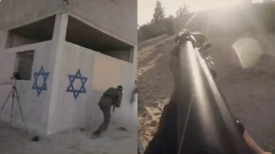 Hamas görüntüleri yayınladı! İşte İsrail'e düzenlenen "Aksa Tufanı" operasyonu böyle başladı