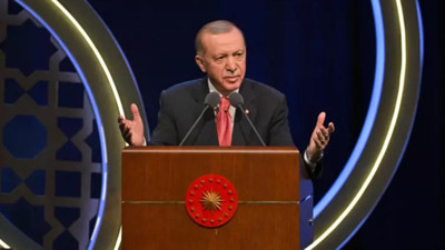 Cumhurbaşkanı Recep Tayyip Erdoğan, Kur'an-ı Kerim'i Güzel Okuma yarışması finalinde konuştu: Artık kelimeler dahi kifayetsiz!