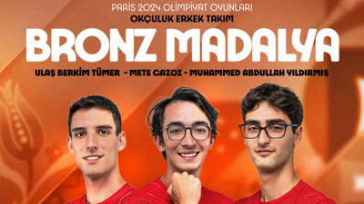 Paris Olimpiyat Oyunları'nda ilk madalyamızı kazandık! Okçuluk Milli Takımı bronz madalyanın sahibi oldu