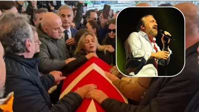 Volkan Konak, son yolculuğuna uğurlanıyor! Gözyaşları sel oldu, aktı... Eşi güçlükle ayakta durabildi, kızı bayıldı