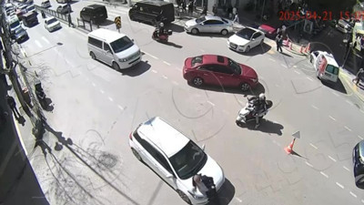 Amasya’da kavşakta koşan yayaya otomobil çarptı