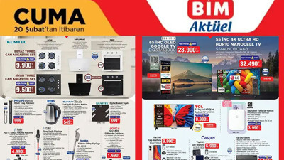 BİM 20 ŞUBAT 2026 AKTÜEL ÜRÜNLER İNDİRİM KATALOĞU YAYIMLANDI! Halı ve Koltuk Yıkama Makinesi, Cam Ankastre Set ve birçok ürün geliyor
