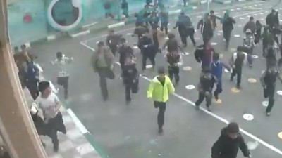 ABD-İsrail bombardımanından dehşet veren görüntüler! İran'da bir ilkokul böyle hedef alındı!