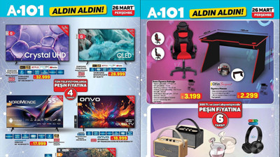 A101 26 Mart 2026 Perşembe kataloğu yayımlandı! İşte A101 26 Mart 2026 Perşembe kataloğu
