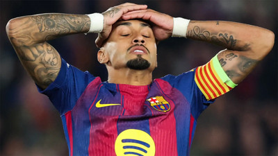 Barcelona'da Raphinha şoku