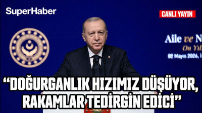 #CANLI Cumhurbaşkanı Erdoğan, “Aile ve Nüfus 10 Yılı  Vizyon Tanıtım Programı”nda konuşuyor