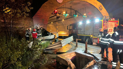 Kuzey Marmara Otoyolu'nda feci kaza! Duvara çarpan otomobilin sürücüsü öldü