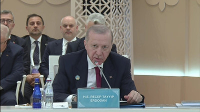 Cumhurbaşkanı Erdoğan'dan Türk Devletleri Teşkilatı'nda KKTC vurgusu! "Türk dünyası KKTC ile ilişkilerini kuvvetlendirerek sürdürmeli"