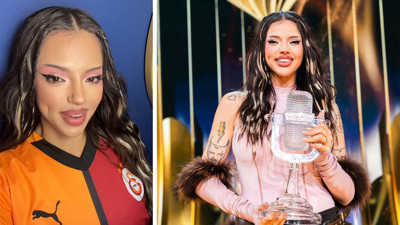 Eurovision şampiyonu Dara, Galatasaray forması giydi