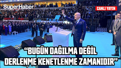 #CANLI MHP Genel Başkanı Devlet Bahçeli, Türk Gençliği Büyük Kurultayı'nda konuşuyor