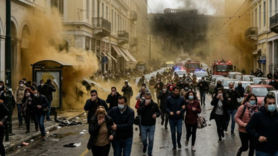 Yunanistan bunu konuşuyor: Atina'yı gaz kokusu sardı, vatandaş telaşta! Deprem mi saldırı mı?