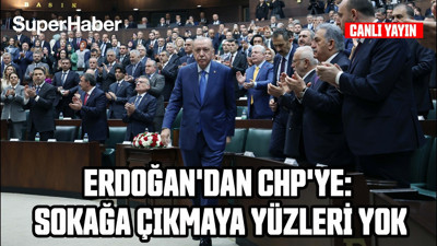 #CANLI Cumhurbaşkanı Erdoğan, AK Parti TBMM Grup Toplantısı'nda konuşuyor