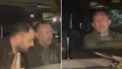 Sergen Yalçın gece hayatına hızlı döndü! Yanındaki oyuncudan gazetecilere ağır küfürler