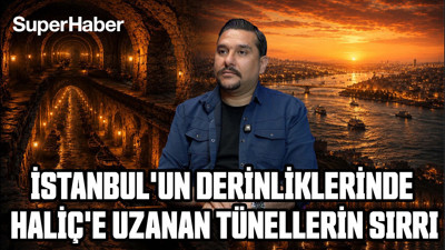 İstanbul'un derinliklerinde Haliç'e uzanan tünellerin sırrı! Koray Kamacı tünellerin içinden anlattı