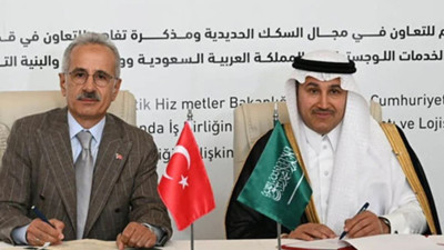 Türkiye ve Suudi Arabistan imzaları attı: Demiryolu bağlantısı kuruluyor