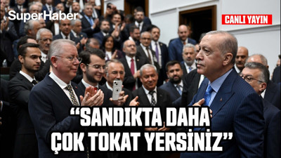 Cumhurbaşkanı Erdoğan, AK Parti TBMM Grup Toplantısı'nda konuşuyor