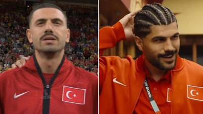 Mağlubiyet sonrası çok eleştirilmişti... Milli Takım'da Merih Demiral ve Eren Elmalı imaj değiştirdi!