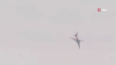 Rusya’da stratejik bombardıman uçağı düştü