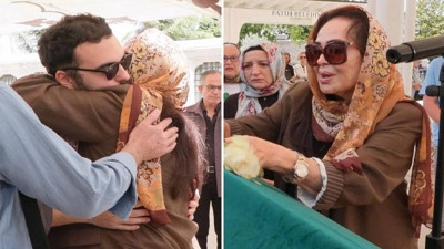Cenazede kahroldu! Türkan Şoray'ı hiç böyle görmediniz: Hüngür hüngür ağladı