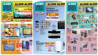 A101 24 Kasım 2022 aktüel ürünler Perşembe katalog fiyat listesi
