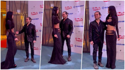 Ozan Doğulu ile sevgilisi Hera Aslan arasındaki boy farkı gündem oldu