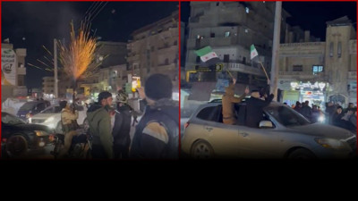 Muhalifler Şam'ın dibinde! Afrin'de halk kutlamalara başladı!