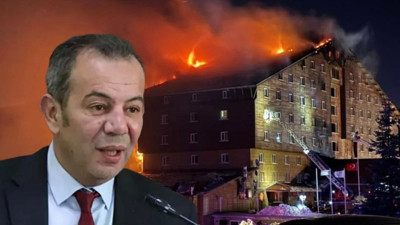 Tanju Özcan'ın yangında sorumluluk kabul etmedi! Cüneyt Özdemir canlı yayında çılgına döndü