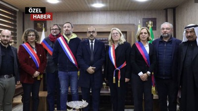 Suriye’de özerklik oyunu! Sözde Avrupa Heyeti’nden bölücü teröre destek ziyareti
