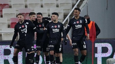Beşiktaş deplasman hasretini sona erdirdi, Sivas'ı iki farklı geçti! Sivasspor 0 - 2 Beşiktaş | Maçın özeti