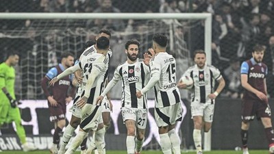 Beşiktaş ikinci yarı açıldı, Trabzonspor'u 2 golle yıktı! Beşiktaş 2 - 1 Trabzonspor | Maçın özeti