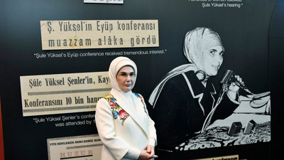 Emine Erdoğan, BM'de Şule Yüksel Şenler ve Malcolm X’in mirasını yaşatacak "Yankılar Sergisi"ni açtı