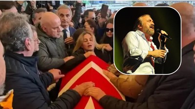 Volkan Konak, son yolculuğuna uğurlanıyor! Gözyaşları sel oldu, aktı... Eşi güçlükle ayakta durabildi, kızı bayıldı