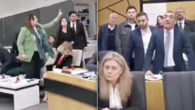 CHP'li Afyonkarahisar Belediye Meclisi karıştı! Başkan Burcu Köksal'dan 'Elini kırarım' tehdidi...
