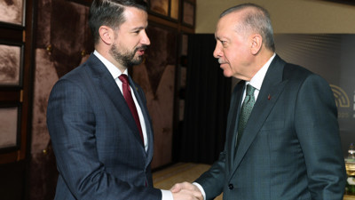 Cumhurbaşkanı Erdoğan Karadağ Cumhurbaşkanı Jakov Milatovic'le görüştü