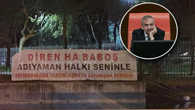Sırrı Süreyya Önder’e hastane çevresinden pankartlı destek: Diren ha baboş!
