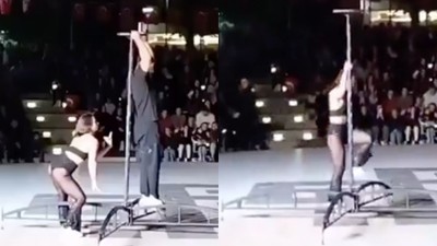 Balıkesir’de 23 Nisan skandalı! CHP’li belediyenin etkinliğinde direk dansı tepki çekti! Valilik o görüntüler için müfettiş istedi