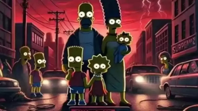 Avrupa karanlığa gömüldü: Simpsonlar'ın korkutan tahmini gündem oldu