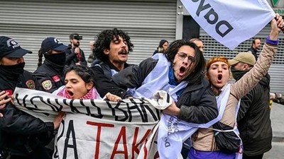 İstanbul'da 1 Mayıs gösterileri: 384 kişi gözaltına alındı