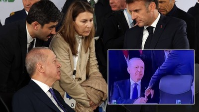 Cumhurbaşkanı Erdoğan'dan Tiran'da Macron'a unutamayacağı bir ders