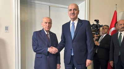 TBMM Başkanı Numan Kurtulmuş'tan MHP lideri Devlet Bahçeli'ye ziyaret: Gündemde 