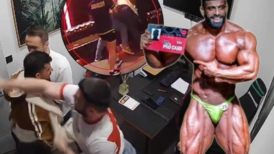 Türkiye'yi temsil eden sporcuyu tekme tokat iş arkadaşlarına böyle dövdürdü
