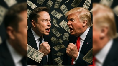 Donald Trump ile gerilim Tesla'nın hisselerini çökertti! Elon Musk bir günde 150 milyar dolar kaybetti....