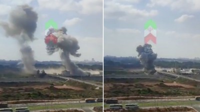 MOSSAD karargahı böyle vuruldu! İran’dan İsrail’e nokta atışı saldırı