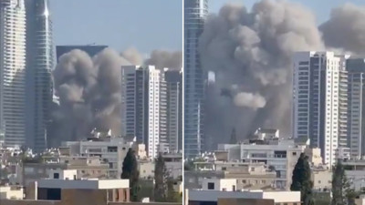 İsrail kriptoyla saldırdı, İran füzeyle yanıt verdi: Ekonomik cephe açıldı! İran, Ramat Gan’daki borsa binasını vurdu!