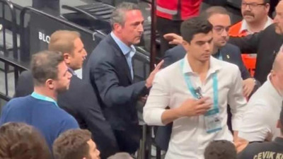 Beşiktaş - Fenerbahçe derbisinde salon gerildi, Ali Koç müdahale etti!