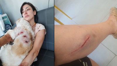 Bursa'da kangal dehşeti! Köpeğini gezdiren kadın paramparça ettiler; o anlar kamerada